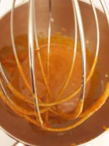 I cheated and used my stand mixer, but this recipe can easily be made  whisking by hand!